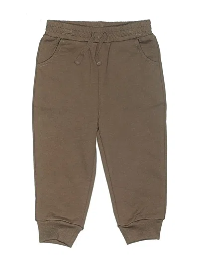 Pre-owned Assorted Brands Kids' Casual Pants In Brown