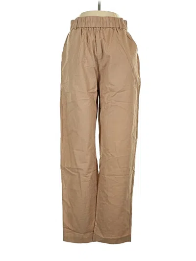 Pre-owned Assorted Brands Casual Pants In Brown