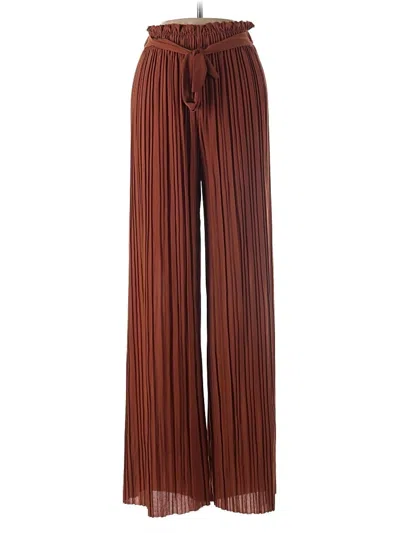 Pre-owned Assorted Brands Casual Pants In Brown