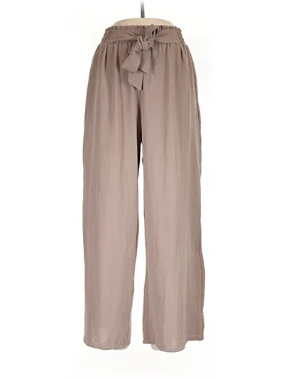 Pre-owned Assorted Brands Casual Pants In Brown
