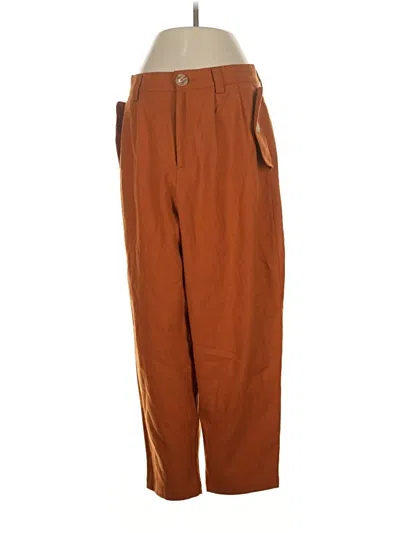 Pre-owned Assorted Brands Casual Pants In Brown