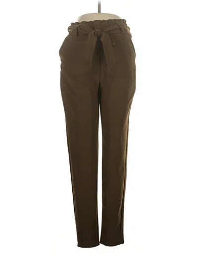 Pre-owned Assorted Brands Casual Pants In Brown