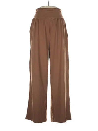 Pre-owned Assorted Brands Casual Pants In Brown