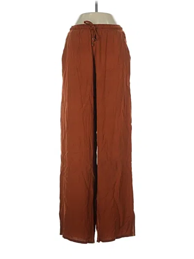 Pre-owned Assorted Brands Casual Pants In Brown