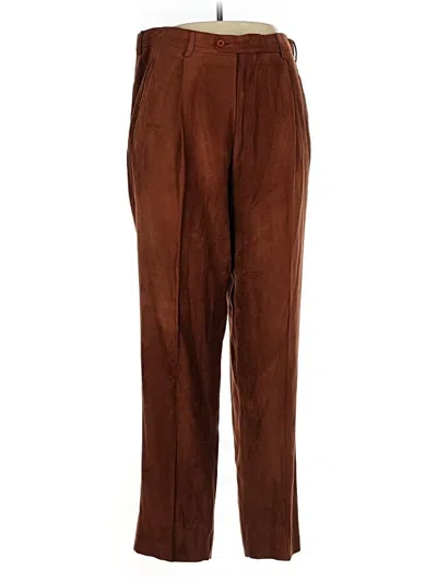 Pre-owned Assorted Brands Casual Pants In Brown