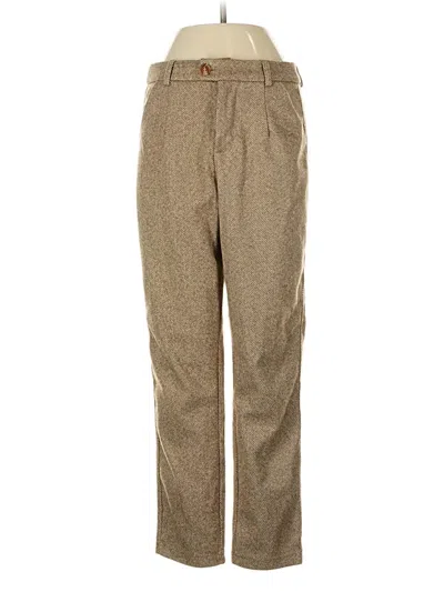 Pre-owned Assorted Brands Casual Pants In Brown