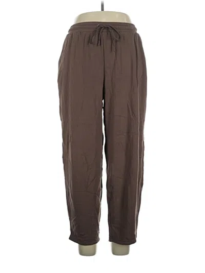 Pre-owned Assorted Brands Casual Pants In Brown
