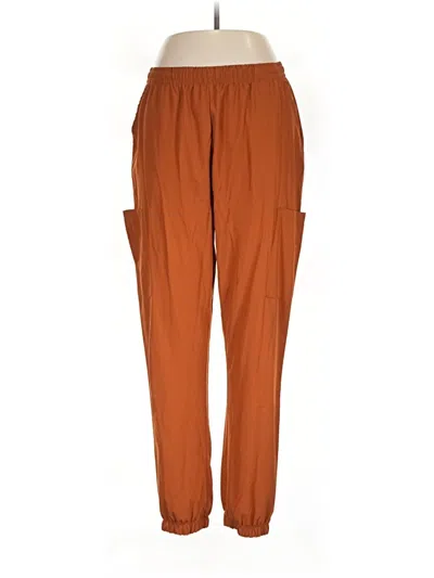 Pre-owned Assorted Brands Casual Pants In Brown