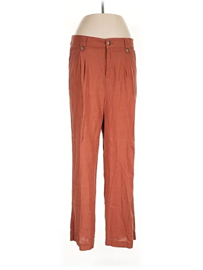 Pre-owned Assorted Brands Casual Pants In Brown