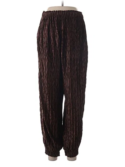Pre-owned Assorted Brands Casual Pants In Brown