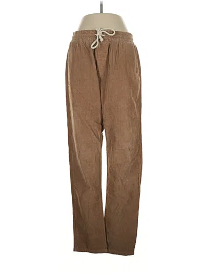 Pre-owned Assorted Brands Casual Pants In Brown
