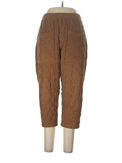 Pre-owned Assorted Brands Casual Pants In Brown