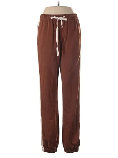 Pre-owned Assorted Brands Casual Pants In Brown