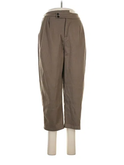 Pre-owned Assorted Brands Casual Pants In Brown