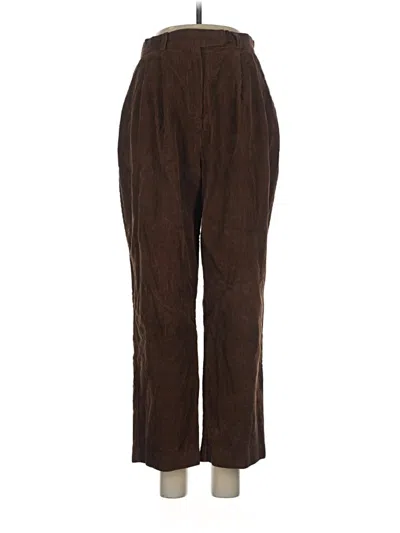 Pre-owned Assorted Brands Casual Pants In Brown
