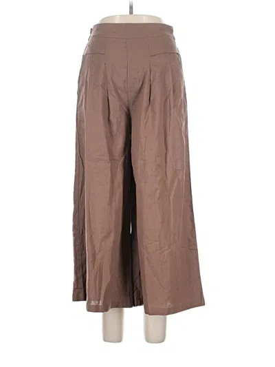 Pre-owned Assorted Brands Casual Pants In Brown