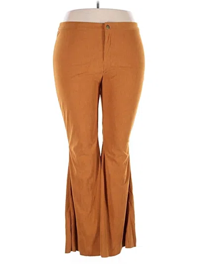 Pre-owned Assorted Brands Casual Pants In Brown