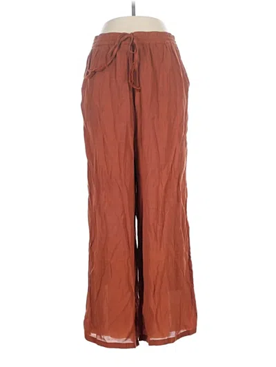 Pre-owned Assorted Brands Casual Pants In Brown