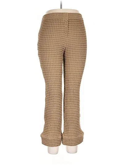 Pre-owned Assorted Brands Casual Pants In Brown
