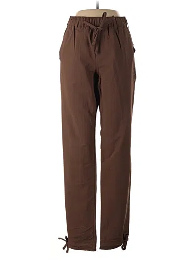 Pre-owned Assorted Brands Casual Pants In Brown
