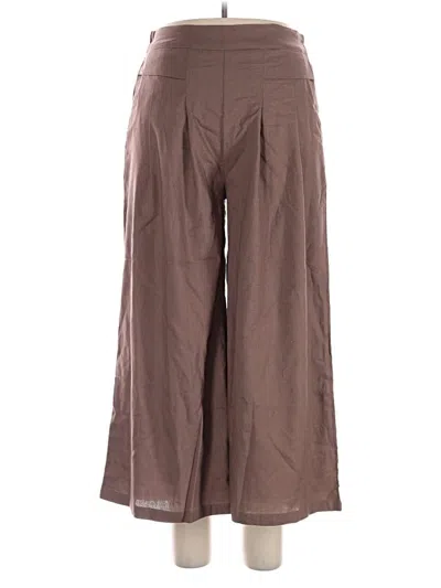 Pre-owned Assorted Brands Casual Pants In Brown