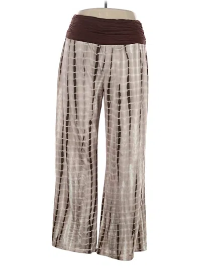 Pre-owned Assorted Brands Casual Pants In Brown