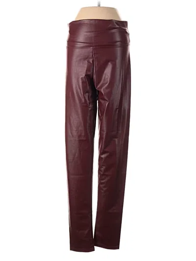 Assorted Brands Casual Pants In Burgundy