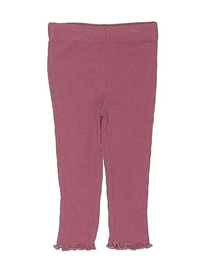 Pre-owned Assorted Brands Babies' Casual Pants In Burgundy