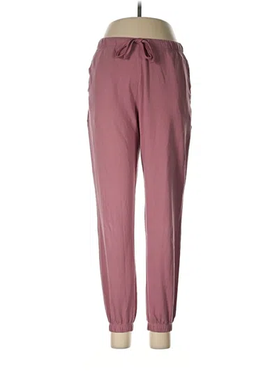 Pre-owned Assorted Brands Casual Pants In Burgundy