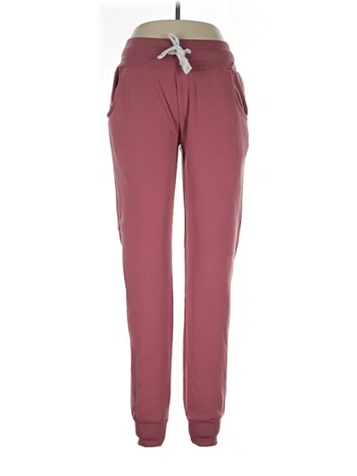 Pre-owned Assorted Brands Casual Pants In Burgundy
