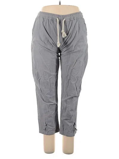 Pre-owned Assorted Brands Casual Pants In Gray