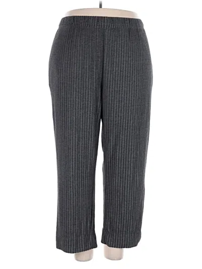 Pre-owned Assorted Brands Casual Pants In Gray