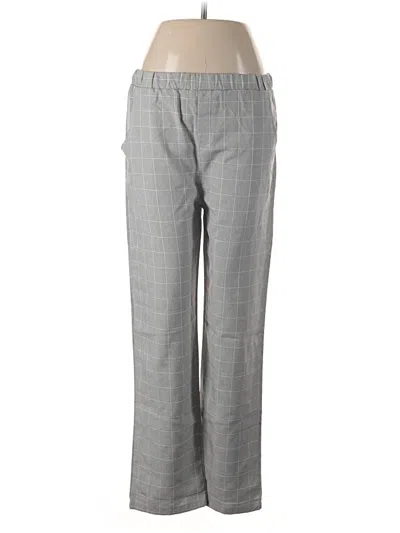 Pre-owned Assorted Brands Casual Pants In Gray