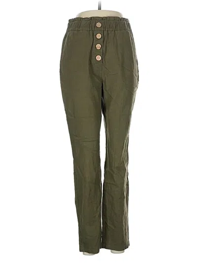 Pre-owned Assorted Brands Casual Pants In Green