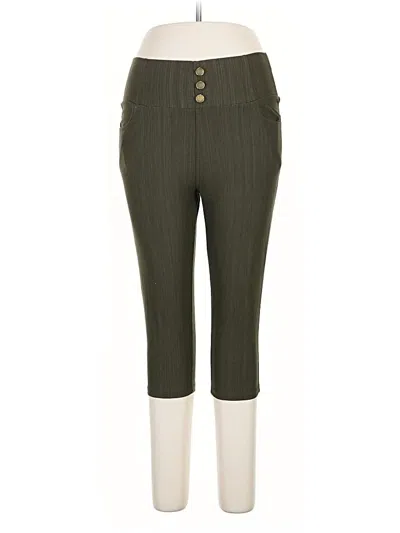 Pre-owned Assorted Brands Casual Pants In Green