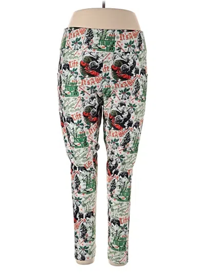 Pre-owned Assorted Brands Casual Pants In Green