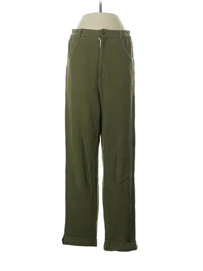 Pre-owned Assorted Brands Casual Pants In Green