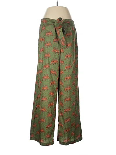 Pre-owned Assorted Brands Casual Pants In Green