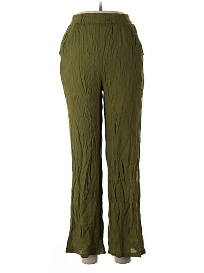 Pre-owned Assorted Brands Casual Pants In Green
