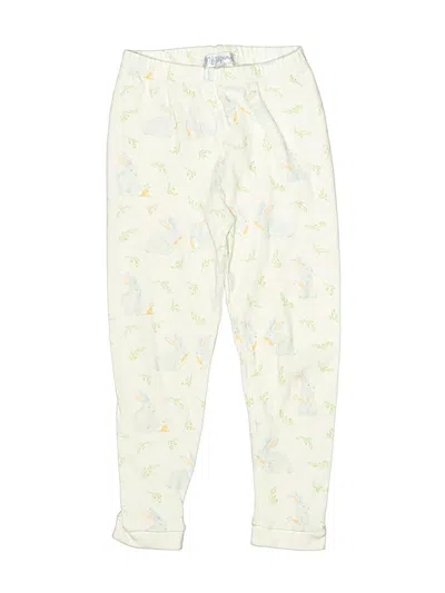 Pre-owned Assorted Brands Kids' Casual Pants In Ivory