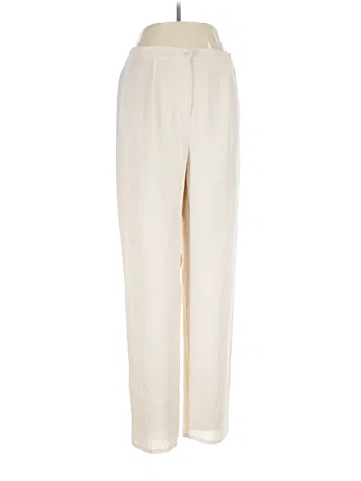Pre-owned Assorted Brands Casual Pants In Ivory