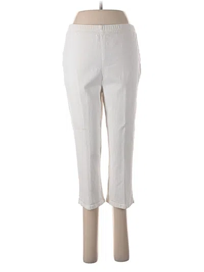 Pre-owned Assorted Brands Casual Pants In Ivory