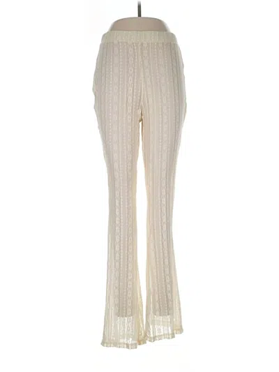 Pre-owned Assorted Brands Casual Pants In Ivory