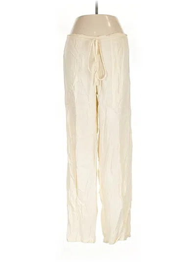 Pre-owned Assorted Brands Casual Pants In Ivory