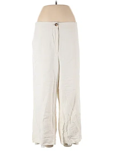 Pre-owned Assorted Brands Casual Pants In Ivory