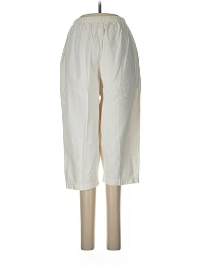 Pre-owned Assorted Brands Casual Pants In Ivory