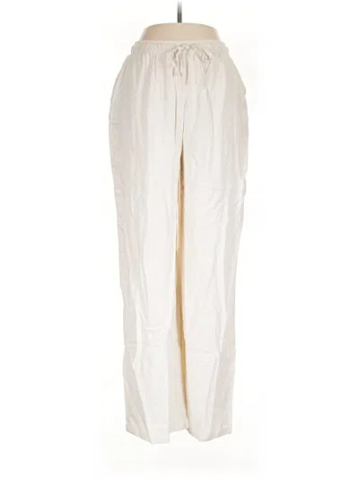 Pre-owned Assorted Brands Casual Pants In Ivory