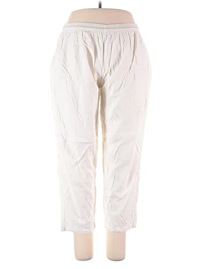 Pre-owned Assorted Brands Casual Pants In Ivory