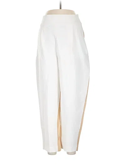 Pre-owned Assorted Brands Casual Pants In Ivory