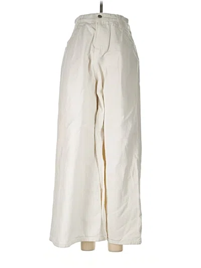 Pre-owned Assorted Brands Casual Pants In Ivory